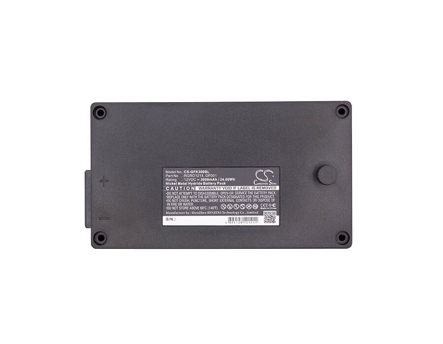 12V, 2000mAh, Ni-MH Battery fits Gross Funk, Crane Remote Control Se889, Gf2000i, 24Wh