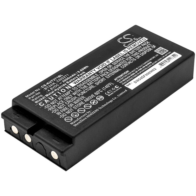 4.8V, 2000mAh, Ni-MH Battery fits Iribarri, Ik3, Ik4, 9.6Wh