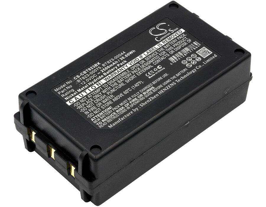 12.0V, 2500mAh, Ni-MH Battery fits Cattron Theimeg, Easy, Easy U. Mini, 30Wh