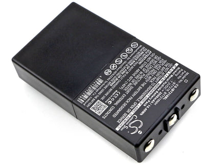 Black, 7.2V, 2000mAh, Ni-MH Battery fits Itowa, Boggy, Combi Caja Spohn, 14.4Wh