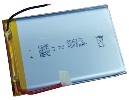 3.7V, 6000mAh, Li-Polymer Battery fits Cameron Sino, 1icp/90/60/90 1s1p, 22.2Wh