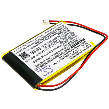 3.7V, 2000mAh, Li-Polymer Battery fits Cameron Sino, 1icp59/42/61, 7.4Wh