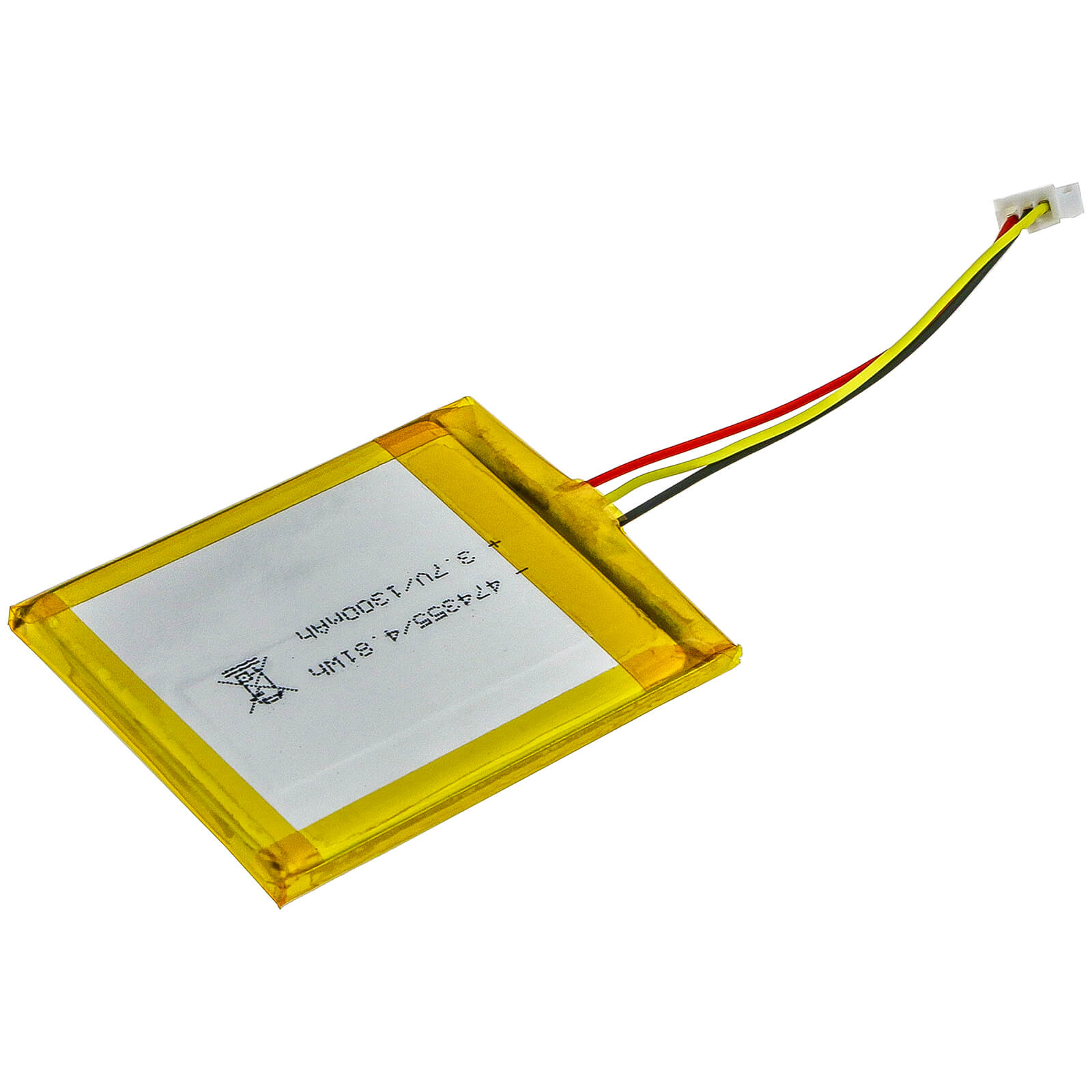 3.7V, 1300mAh, Li-Polymer Battery fits Cameron Sino, 1icp/47/43/55, 4.81Wh