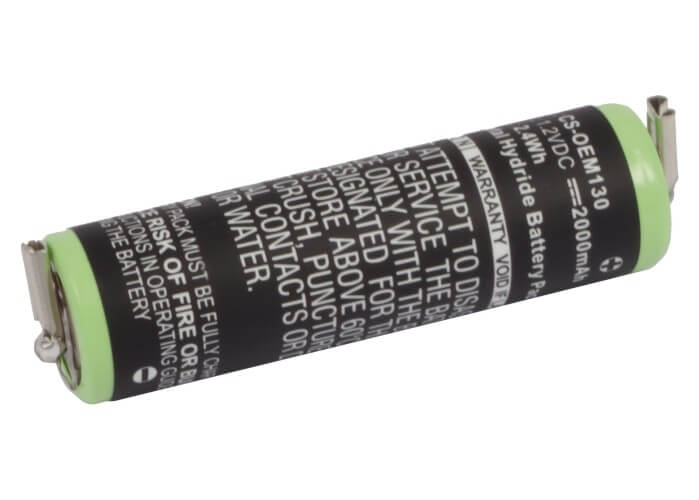 1.2V, 2000mAh, Ni-MH Battery fits Cameron Sino, Oem-130, 2.4Wh