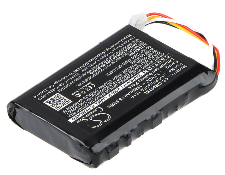 3.7V, 1500mAh, Li-ion Battery fits Cameron Sino, 1icp/8/34/50 1s1p, 5.55Wh