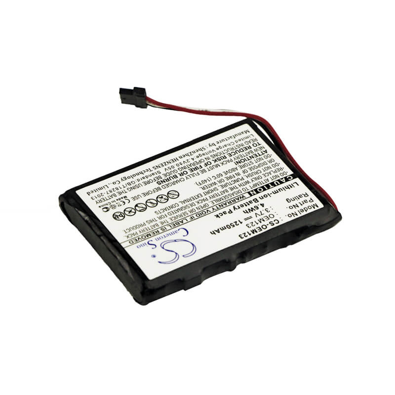 3.7V, 1250mAh, Li-ion Battery fits Cameron Sino, Cs-oem123, 4.625Wh