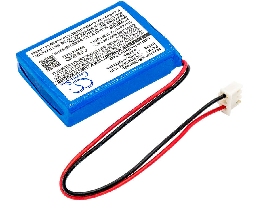 7.4V, 1200mAh, Li-ion Battery fits Cameron Sino, 2icp/52/34/46 1s2p, 8.88Wh