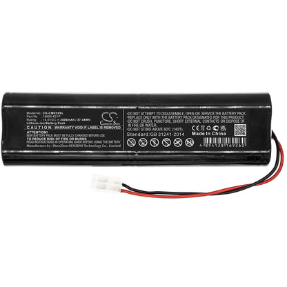 14.4V, 2600mAh, Li-ion Battery fits Cameron Sino, 18650 4s1p, 37.44Wh
