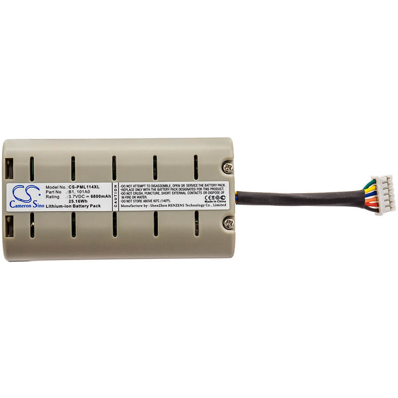 3.7V, 6800mAh, Li-ion Battery fits Pure, D240, Evoke D2, 25.16Wh