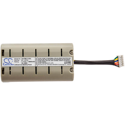 3.7V, 6800mAh, Li-ion Battery fits Pure, D240, Evoke D2, 25.16Wh