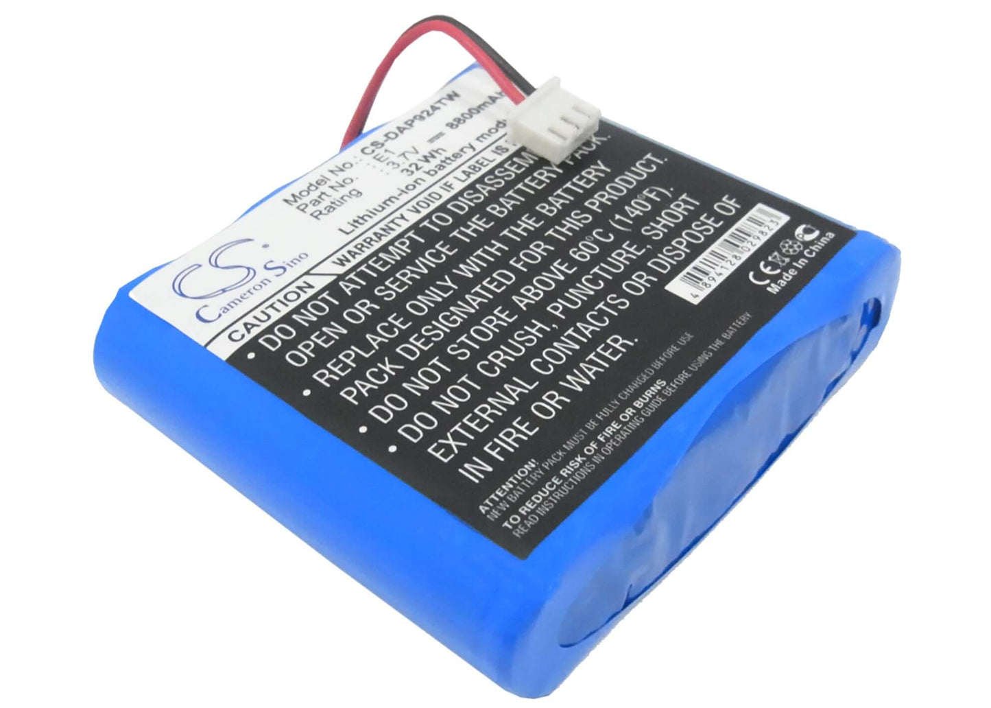 3.7V, 8800mAh, Li-ion Battery fits Pure, Evoke 1s, Evoke 2s, 32.56Wh