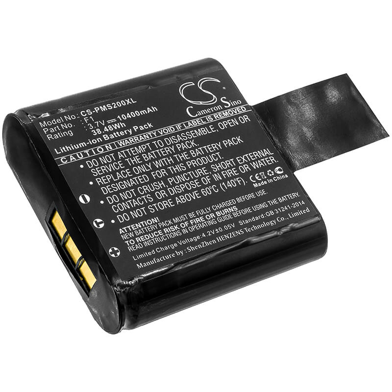 3.7V, 10400mAh, Li-ion Battery fits Pure, Evoke D4, Evoke D6, 38.48Wh