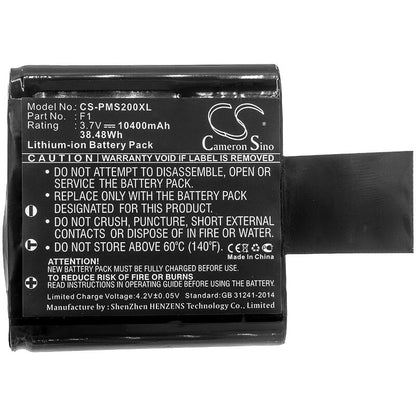 3.7V, 10400mAh, Li-ion Battery fits Pure, Evoke D4, Evoke D6, 38.48Wh