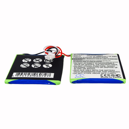 7.4V, 1800mAh, Li-Polymer Battery fits Dual, Dvd-p702, 13.32Wh