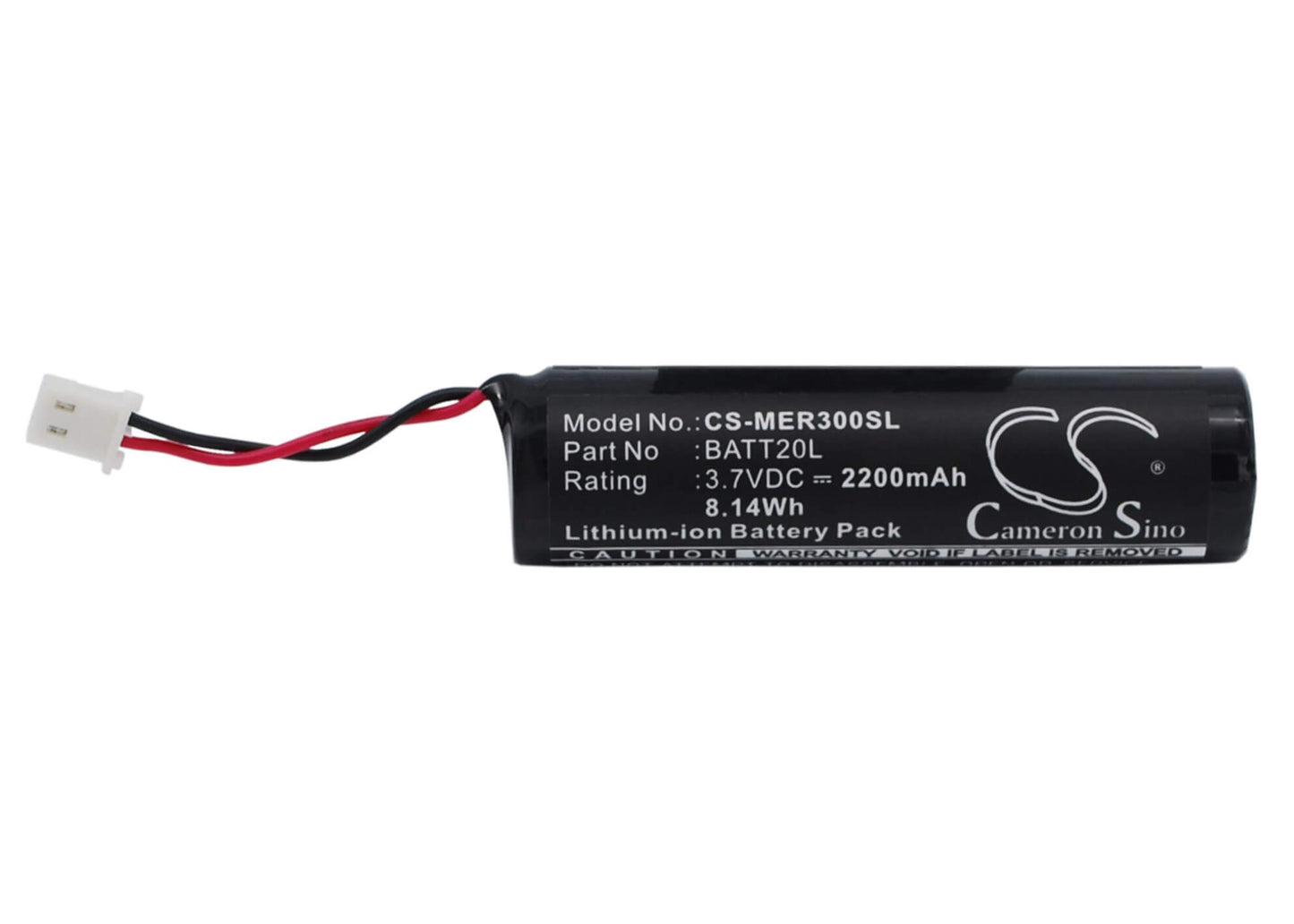3.7V, 2200mAh, Li-ion Battery fits Midland, Er200, Er300, 8.14Wh