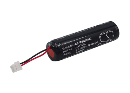 3.7V, 2600mAh, Li-ion Battery fits Midland, Er200, Er300, 9.62Wh