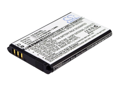 3.7V, 1050mAh, Li-ion Battery fits Sirius, Sxi1, Xm Lynx, 3.885Wh