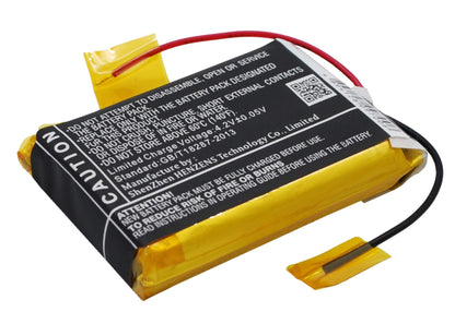 3.7V, 1850mAh, Li-Polymer Battery fits Roberts, Sports Dab2, 6.845Wh