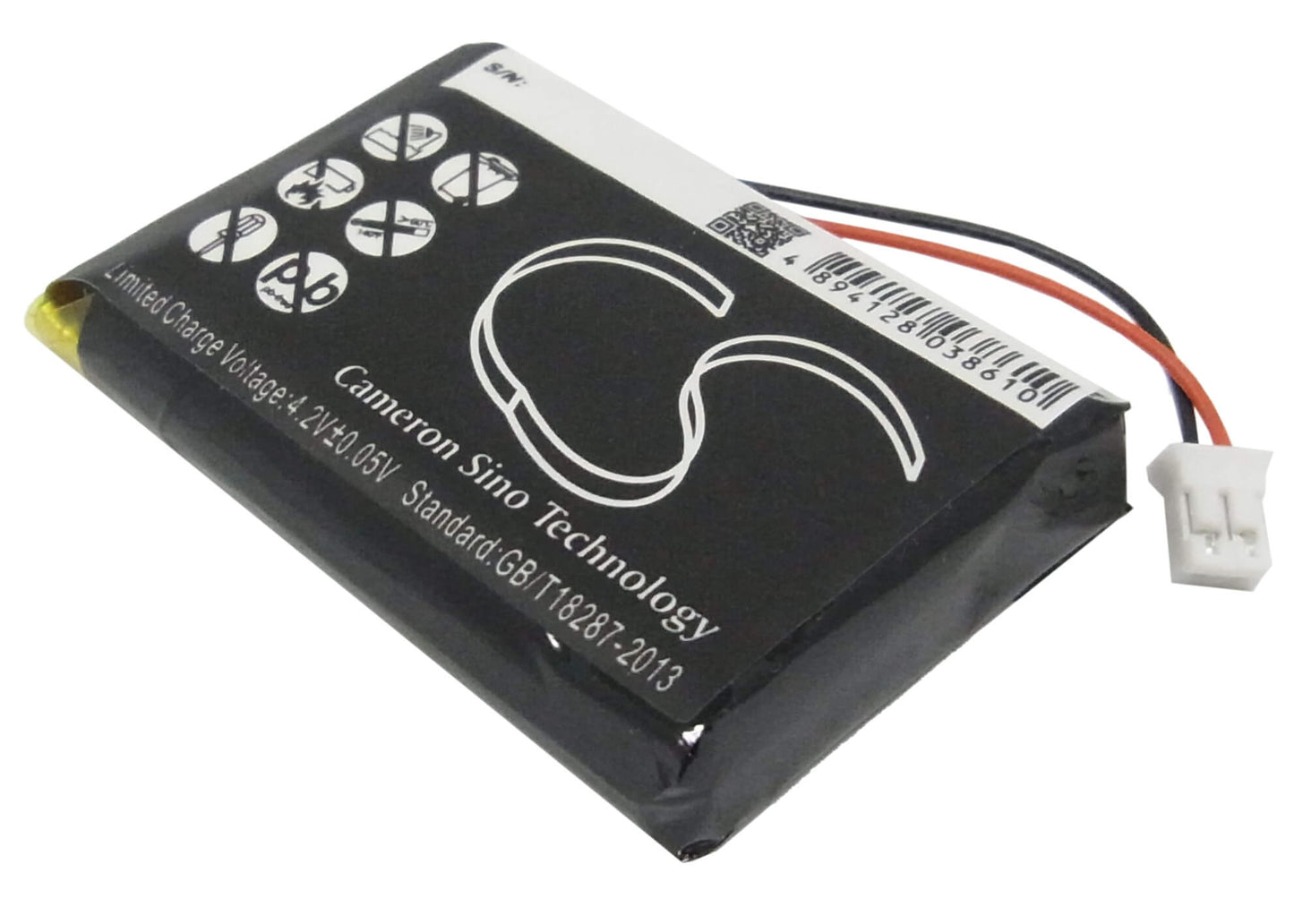 3.7V, 1800mAh, Li-Polymer Battery fits Pure, Digital Pocket Dab1500, Pocketdab 1500, 6.66Wh