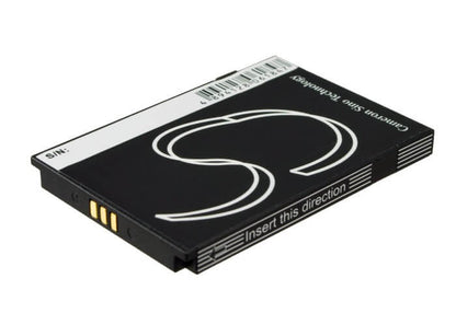 3.7V, 1050mAh, Li-ion Battery fits Pure, Move 2500, Move 2520, 3.885Wh