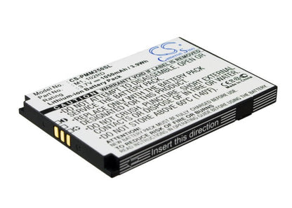 3.7V, 1050mAh, Li-ion Battery fits Pure, Move 2500, Move 2520, 3.885Wh