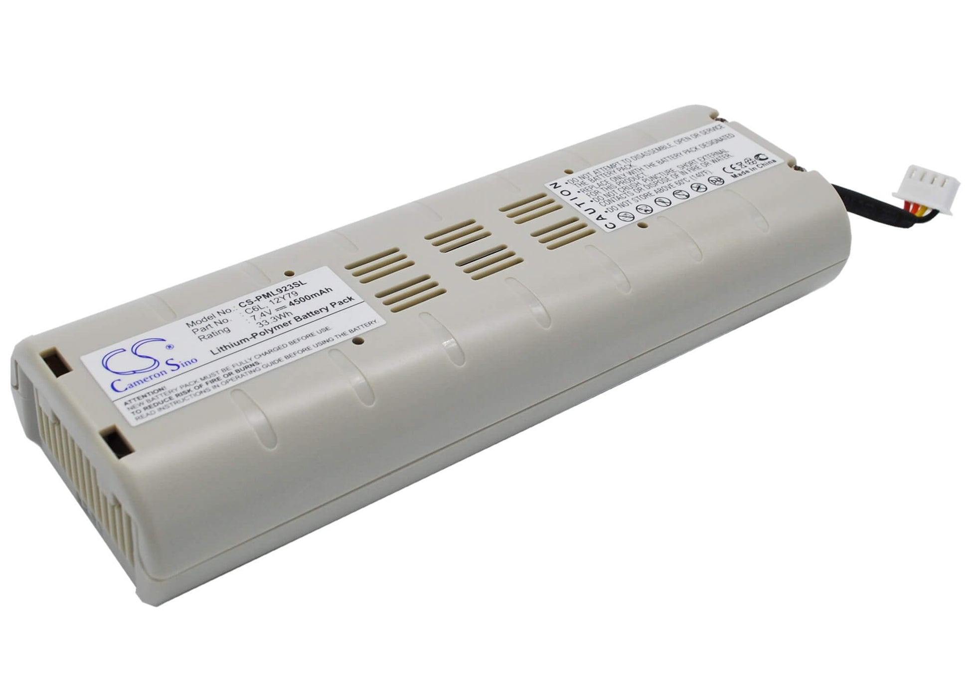 7.4V, 4500mAh, Li-Polymer Battery fits Pure, Elan Dx40, Elan Ii, 33.3Wh