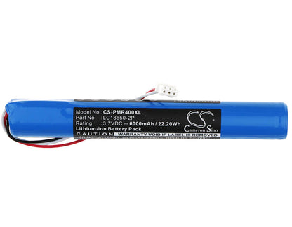 3.7V, 6000mAh, Li-ion Battery fits Pure, Move 400d, 22.2Wh