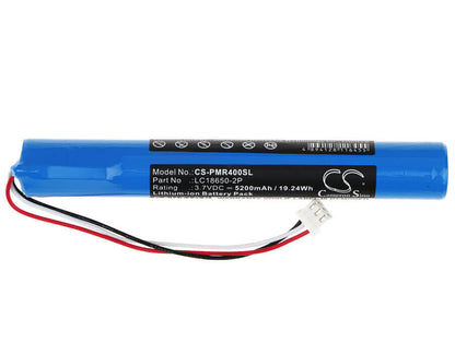 3.7V, 5200mAh, Li-ion Battery fits Pure, Move 400d, 19.24Wh