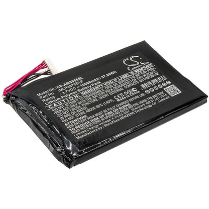 3.7V, 10000mAh, Li-Polymer Battery fits Autel, Maxisys Ms906bt, Maxisys Ms906ts, 37Wh