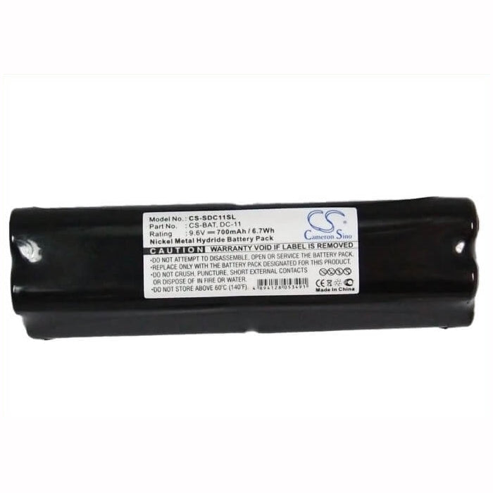 9.6V, 700mAh, Ni-MH Battery fits Innotek, 1000005-1, Cs-16000, 6.72Wh