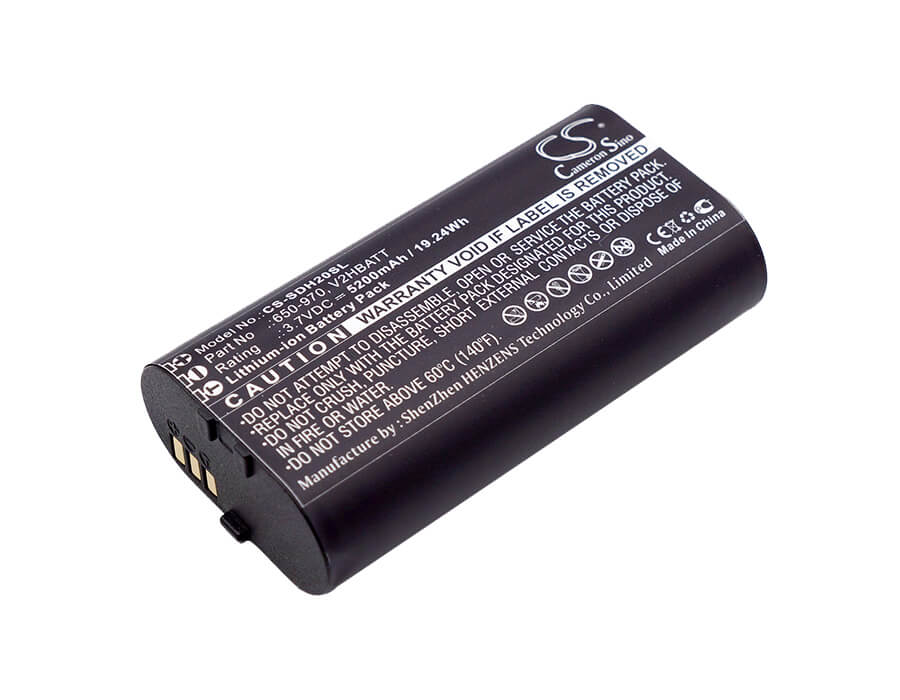 3.7V, 5200mAh, Li-ion Battery fits Sportdog, Tek 2.0 Gps Handheld, 19.24Wh