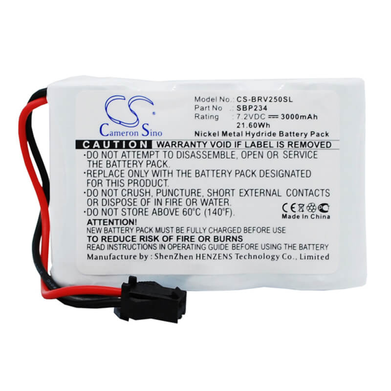 7.2V, 3000mAh, Ni-MH Battery fits Birddog, Version 2.5, Version 3, 21.6Wh