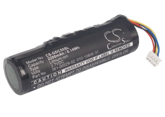 3.7V, 2200mAh, Li-ion Battery fits Garmin, Alpha, Alpha 100, 8.14Wh