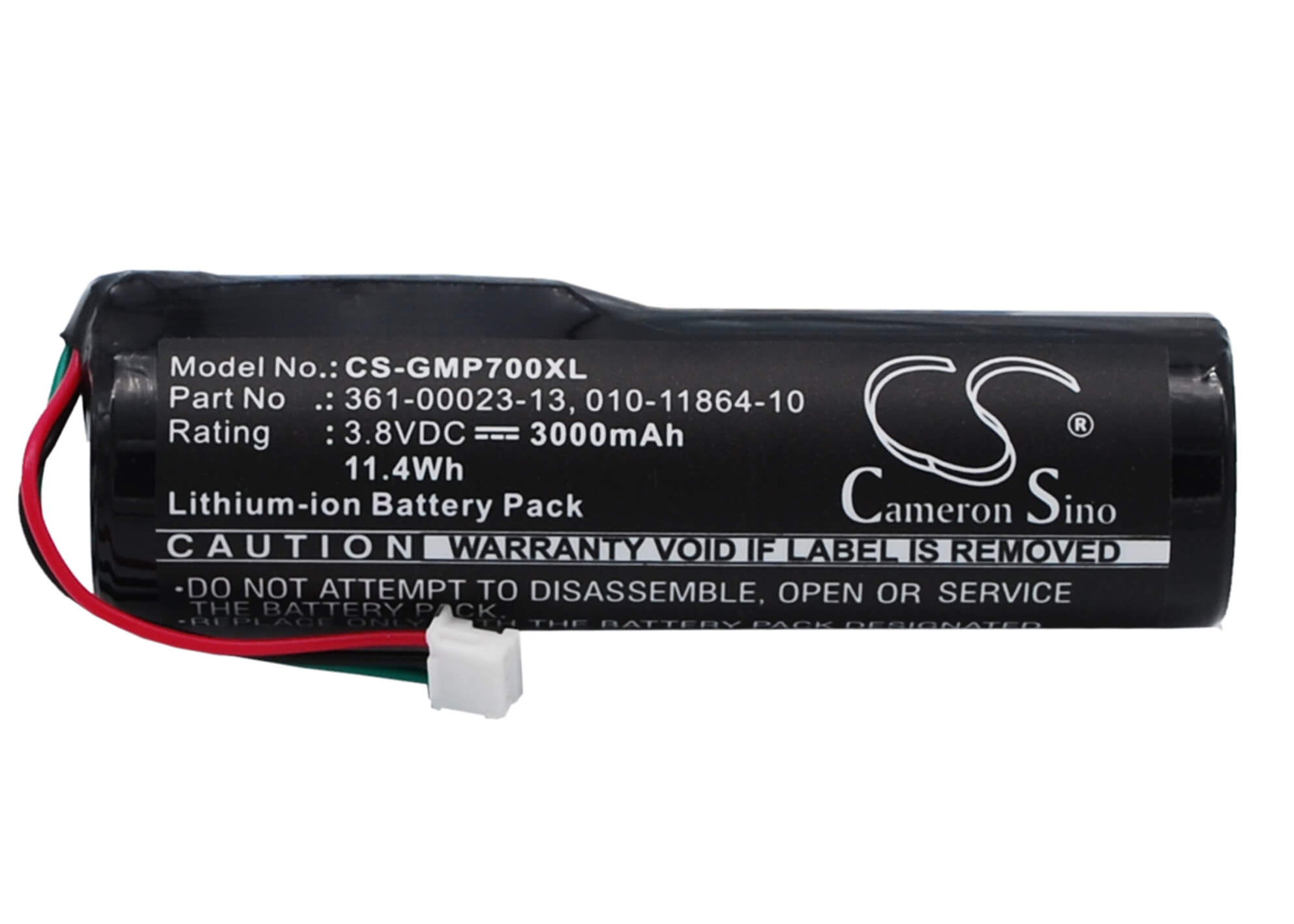 3.8V, 3000mAh, Li-ion Battery fits Garmin, Pro 550 Handheld, Pro 70 Dog Transmitter, 11.4Wh