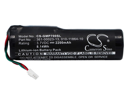 3.7V, 2200mAh, Li-ion Battery fits Garmin, Pro 550 Handheld, Pro 70 Dog Transmitter, 8.14Wh