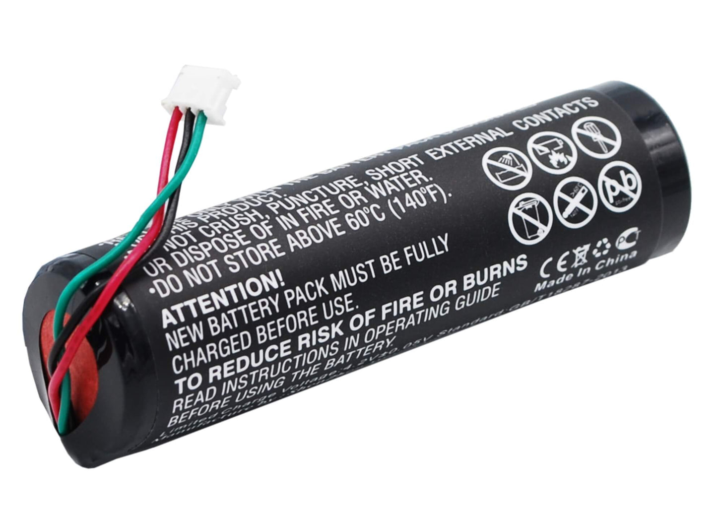 3.7V, 2200mAh, Li-ion Battery fits Garmin, Pro 550 Handheld, Pro 70 Dog Transmitter, 8.14Wh
