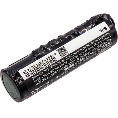3.7V, 3400mAh, Li-ion Battery fits Garmin, Astro System Dc20, Dc20, 12.58Wh