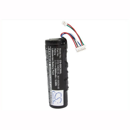 3.7V, 2600mAh, Li-ion Battery fits Garmin, Astro System Dc20, Dc20, 9.62Wh