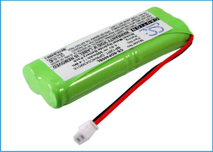4.8V, 300mAh, Ni-MH Battery fits Dogtra, 1500ncp, 175ncp Transmitter, 1.44Wh