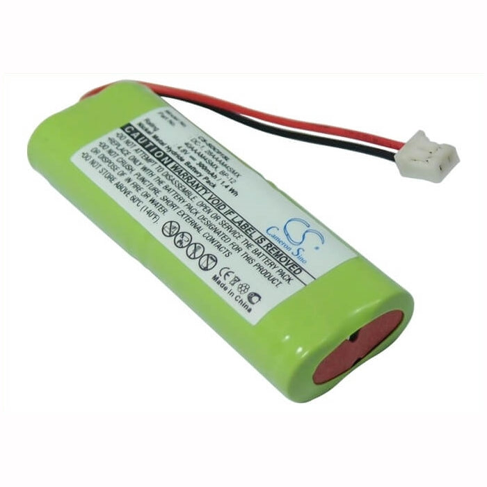4.8V, 300mAh, Ni-MH Battery fits Dt Systems, Btb, Edt, 1.44Wh