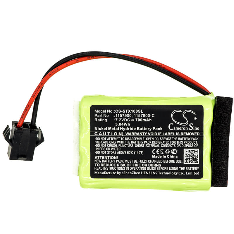 7.2V, 700mAh, Ni-MH Battery fits Tri-tronics, Flyway Special Xls, Pro 100 Xls, 5.04Wh