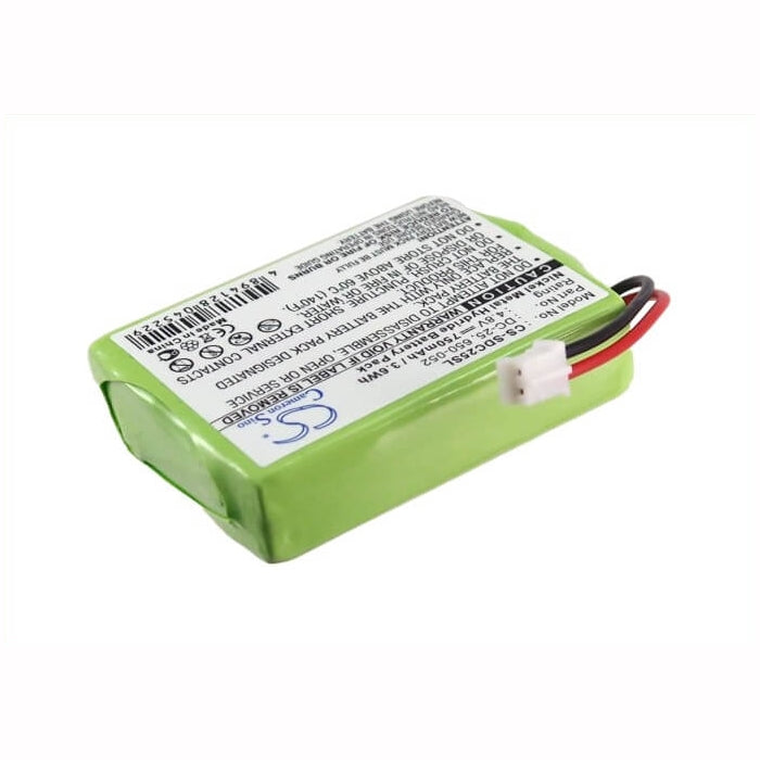 4.8V, 750mAh, Ni-MH Battery fits Kinetic, Mh750pf64hc, 3.6Wh