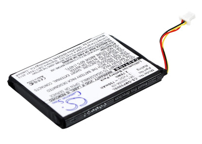 3.7V, 750mAh, Li-ion Battery fits Garmin, 010-11925-10, Drive 60, 2.775Wh