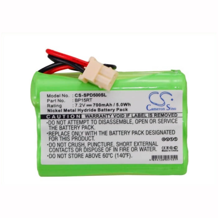 7.2V, 700mAh, Ni-MH Battery fits Dogtra, 1100nc Transmitter, 1200nc Transmitter, 5.04Wh