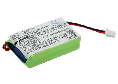 7.4V, 460mAh, Li-Polymer Battery fits Dogtra, 2300-ncp Advance, 2300ncp Receiver, 3.404Wh