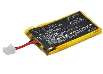 3.7V, 160mAh, Li-Polymer Battery fits Sportdog, Fieldtrainer 425, Fieldtrainer 425s, 0.592Wh
