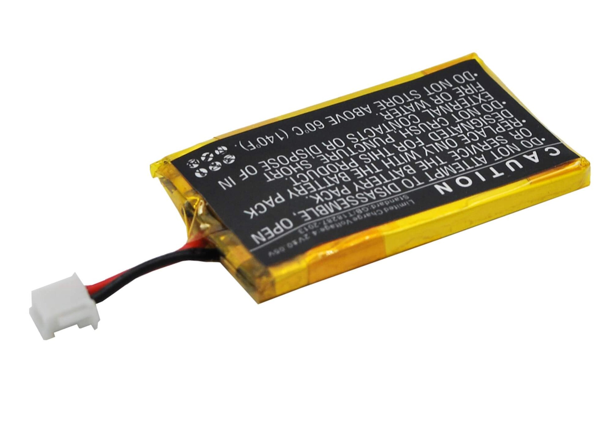 3.7V, 160mAh, Li-Polymer Battery fits Sportdog, Fieldtrainer 425, Fieldtrainer 425s, 0.592Wh