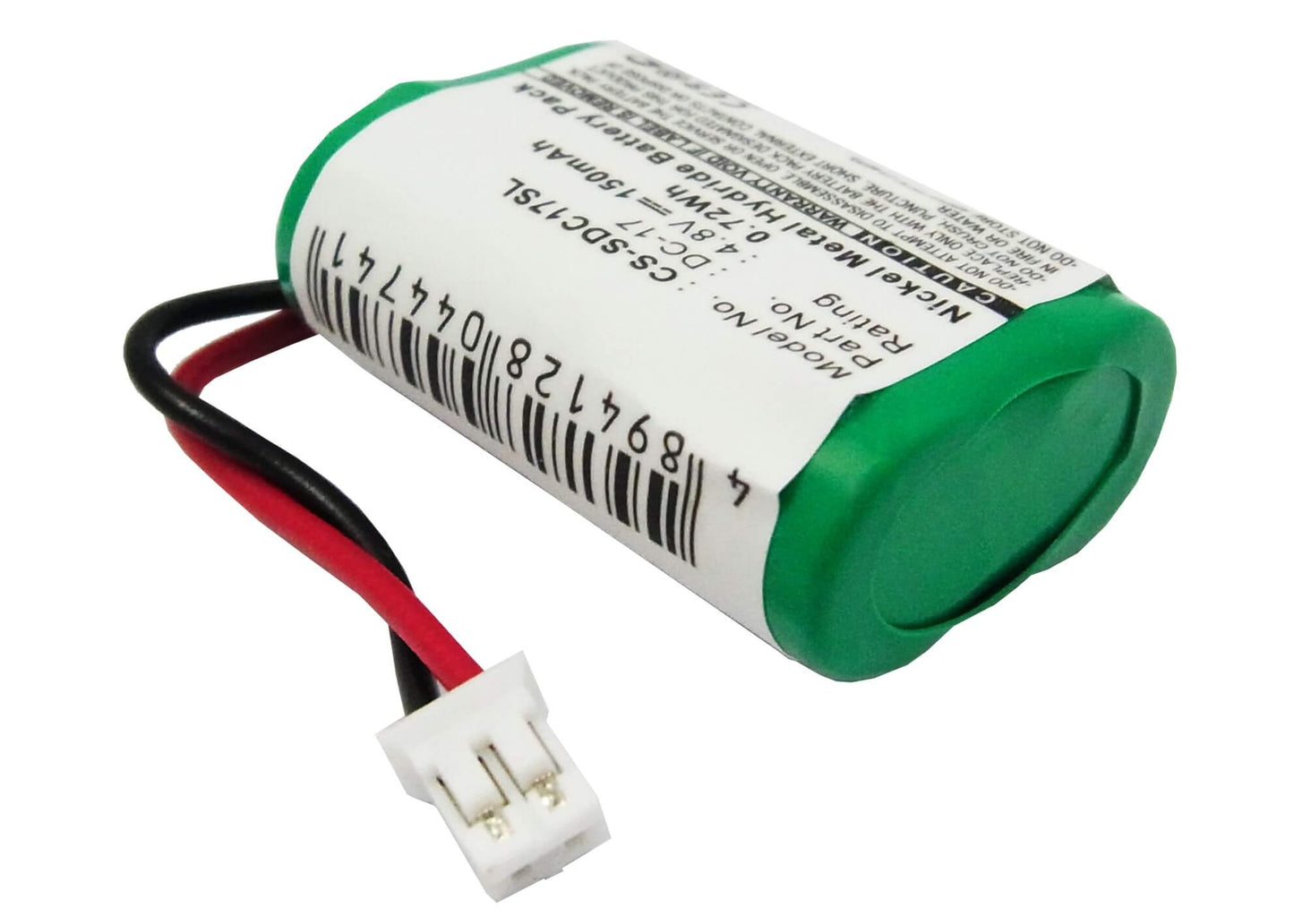 4.8V, 150mAh, Ni-MH Battery fits Sportdog, Field Trainer Sd-400, Field Trainer Sd-400s, 0.72Wh