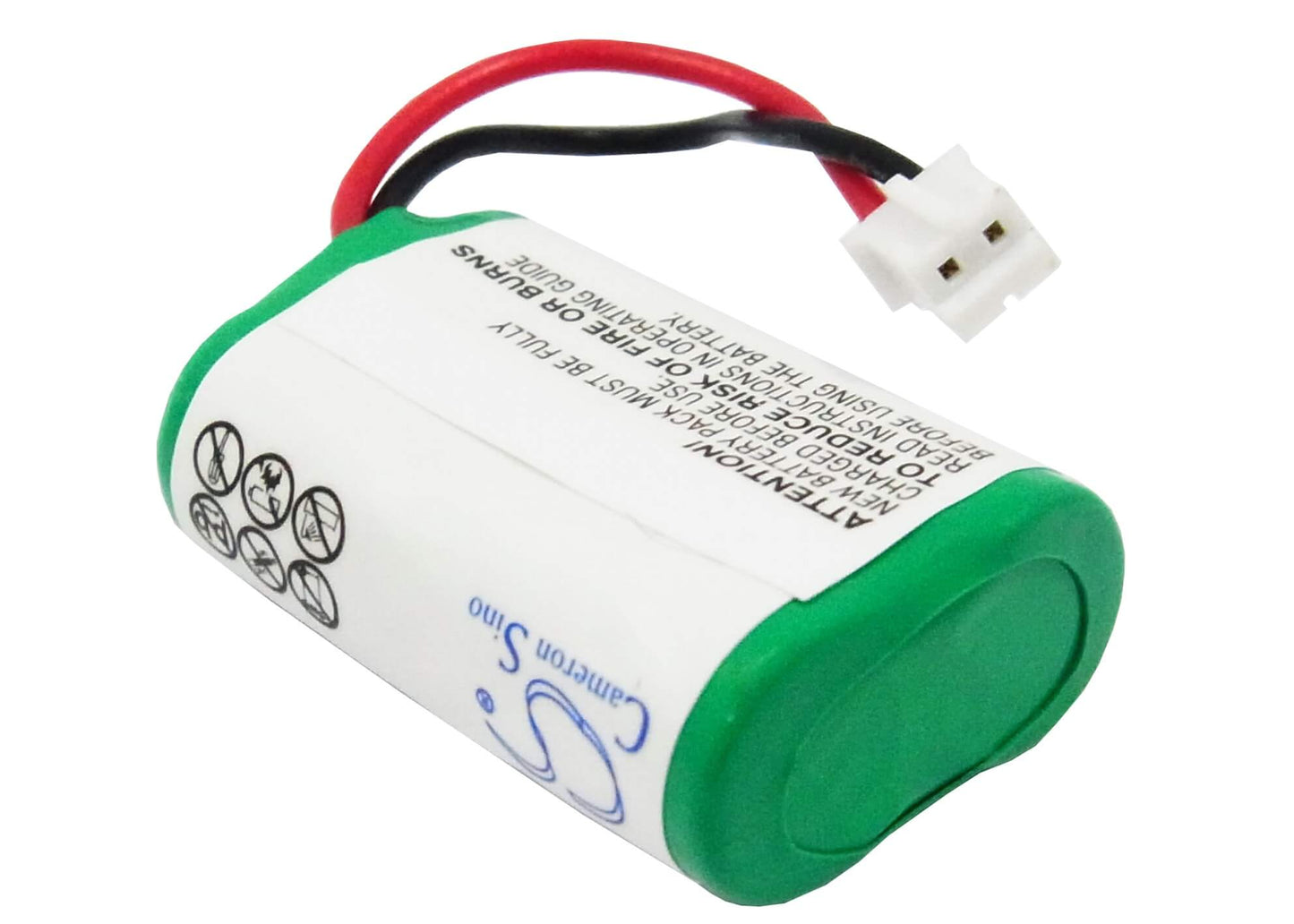 4.8V, 150mAh, Ni-MH Battery fits Kinetic, Mh120aaal4gc, 0.72Wh