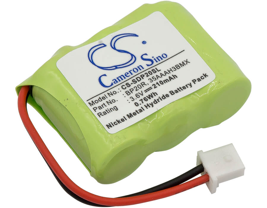 3.6V, 210mAh, Ni-MH Battery fits Dogtra, 150ncp Collar, 175ncp Collar, 0.756Wh